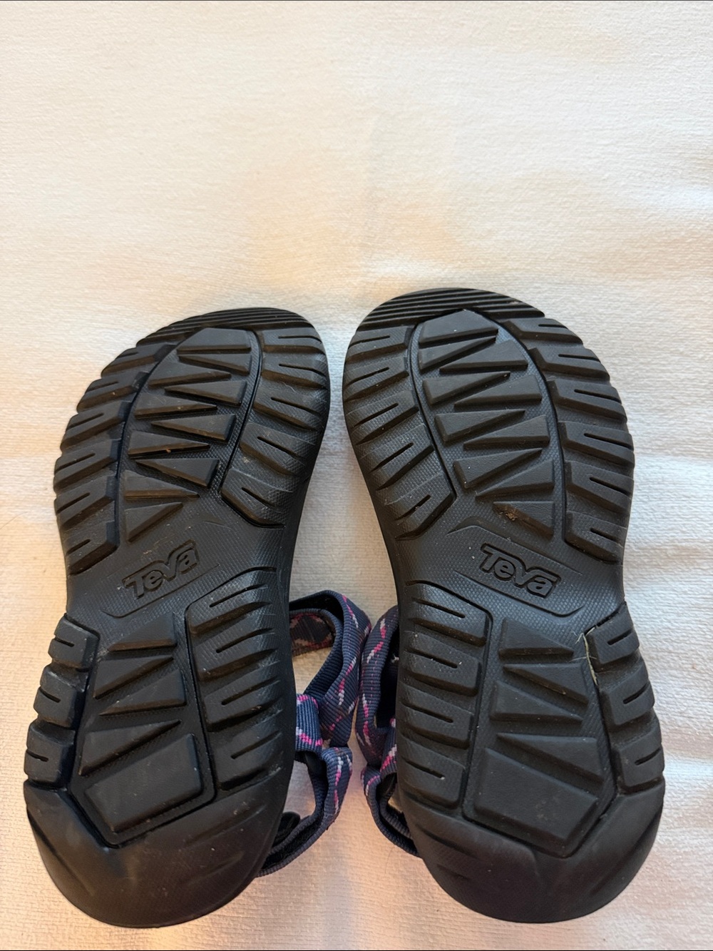 Teva Gray and Pink Strappy Outdoor Sandals - Picture 2 of 4